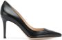 Gianvito Rossi Gianvito 85mm leather pumps Black - Thumbnail 1