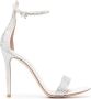 Gianvito Rossi crystal-embellished 110mm sandals White - Thumbnail 1