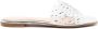 Gianvito Rossi crystal-embellished calf-leather sandals White - Thumbnail 1