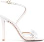 Gianvito Rossi crystal strappy sandals White - Thumbnail 1
