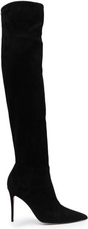 Gianvito Rossi Cuissarde 90mm knee-length boots Black