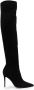 Gianvito Rossi Cuissarde 90mm knee-length boots Black - Thumbnail 1