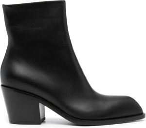 Gianvito Rossi Daisen 65mm ankle leather boots Black