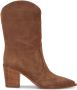 Gianvito Rossi Denver 70 mm suede boots Brown - Thumbnail 1