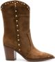 Gianvito Rossi Denver 70mm suede ankle boots Brown - Thumbnail 1
