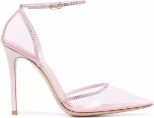 Gianvito Rossi D'Orsay pointed pumps Pink