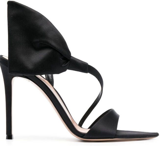Gianvito Rossi Dositea 105mm d'Orsay sandals Black