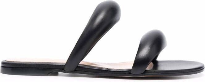 Gianvito Rossi double-strap sandals Black