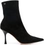 Gianvito Rossi Dunn 85mm suede boots Black - Thumbnail 1