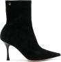 Gianvito Rossi Dunn 90mm suede ankle boots Black - Thumbnail 1