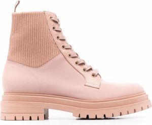 Gianvito Rossi elasticated-panel boots Pink
