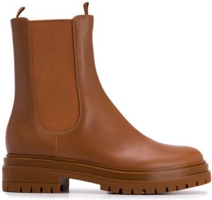 Gianvito Rossi Chester leather ankle boots Brown