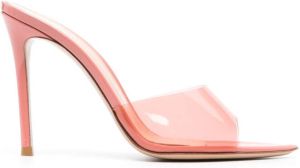 Gianvito Rossi Elle 115mm mules Pink