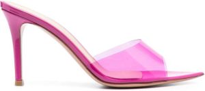 Gianvito Rossi Elle 85mm mules Pink