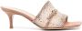 Gianvito Rossi embellished-strap backless mules Neutrals - Thumbnail 1