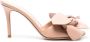 Gianvito Rossi floral-appliqué leather mules Pink - Thumbnail 1