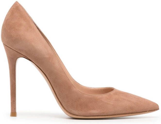 Gianvito Rossi Gianvito 105mm suede pumps Pink