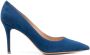 Gianvito Rossi Gianvito 85mm pointed pumps Blue - Thumbnail 1