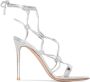 Gianvito Rossi Giza 120mm leather sandals Silver - Thumbnail 1