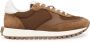 Gianvito Rossi Gravel panelled sneakers Brown - Thumbnail 1