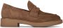 Gianvito Rossi Harris 20mm suede loafers Brown - Thumbnail 1