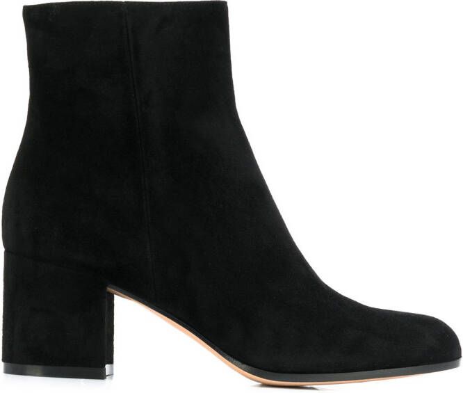 Gianvito Rossi heeled Margaux boots Black