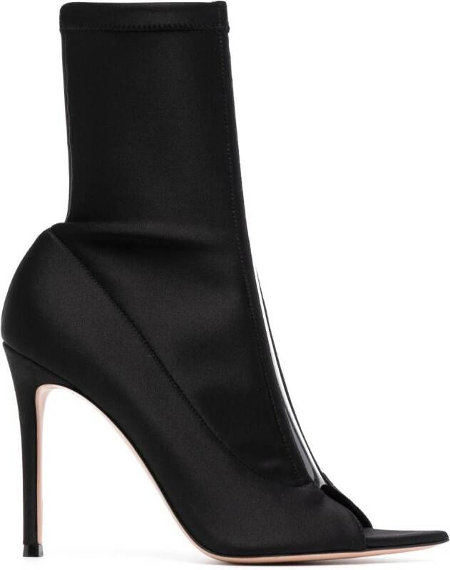 Gianvito Rossi Hiroko 105mm ankle boots Black