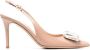 Gianvito Rossi jewel-detail 95mm stiletto pumps Neutrals - Thumbnail 1