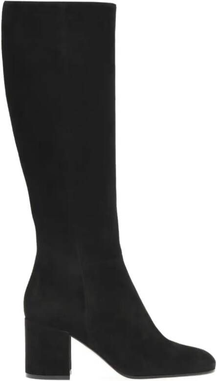 Gianvito Rossi Joelle 70mm suede boots Black