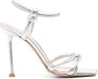 Gianvito Rossi Juno 110mm leather sandals Silver - Thumbnail 1
