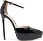 Gianvito Rossi Kasia 105mm patent-leather pumps Black - Thumbnail 1