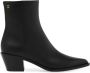 Gianvito Rossi Kinney pointed-toe ankle boots Black - Thumbnail 1