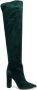 Gianvito Rossi Piper suede thigh-high boots Green - Thumbnail 1