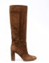 Gianvito Rossi Glen 85mm knee-length boots Brown - Thumbnail 1