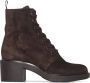 Gianvito Rossi Foster 45mm suede lace-up boots Brown - Thumbnail 1