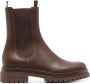Gianvito Rossi leather Chelsea boots Brown - Thumbnail 1