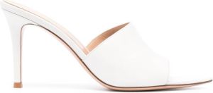 Gianvito Rossi leather stiletto-heel sandals White
