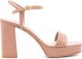 Gianvito Rossi Lena 70mm leather sandals Neutrals - Thumbnail 1