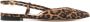 Gianvito Rossi leopard-print pointed sandals Brown - Thumbnail 1