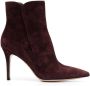 Gianvito Rossi Levy 85mm suede boots Red - Thumbnail 1