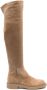 Gianvito Rossi Lexington over-the-knee suede boots Brown - Thumbnail 1