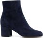Gianvito Rossi Margaux 65mm suede boots Blue - Thumbnail 1