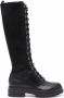 Gianvito Rossi Martis 20mm lace-up boots Black - Thumbnail 1