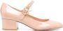 Gianvito Rossi Mary Ribbon 50mm patent leather pumps Neutrals - Thumbnail 1