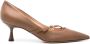 Gianvito Rossi Medolyn 55mm leather pumps Brown - Thumbnail 1