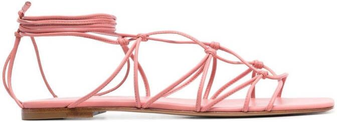 Gianvito Rossi Minas 05 flat sandals Pink