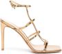 Gianvito Rossi Mondry 95mm leather sandals Gold - Thumbnail 1