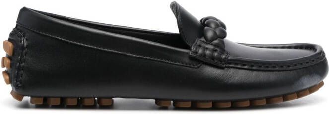 Gianvito Rossi Monza leather loafers Black
