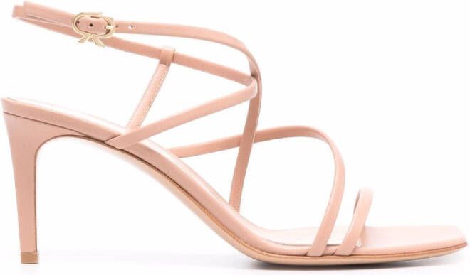 Gianvito Rossi Manilla 70mm leather sandals Pink