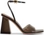 Gianvito Rossi open-toe leather sandals Black - Thumbnail 1